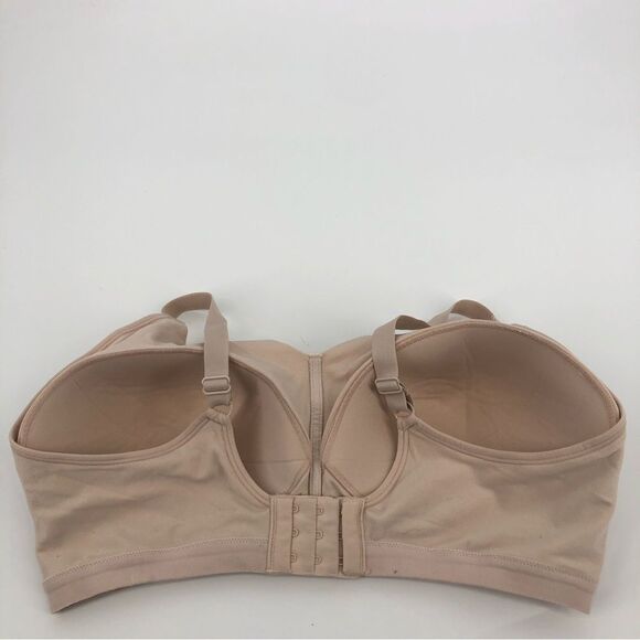 Warners Simply Perfect Wireless Bra 2XL Beige Nude RN0212T - Picture 5 of 11